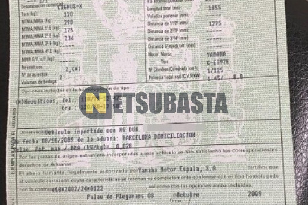 Yamaha Cygnus 125 X 2010