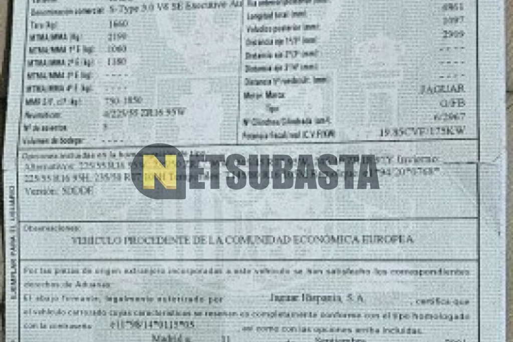 Jaguar S-Type 3.0 V6 Aut. 2002