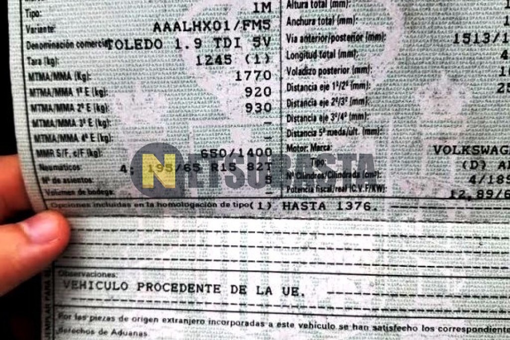 Seat Toledo 1.9 TDi 2001