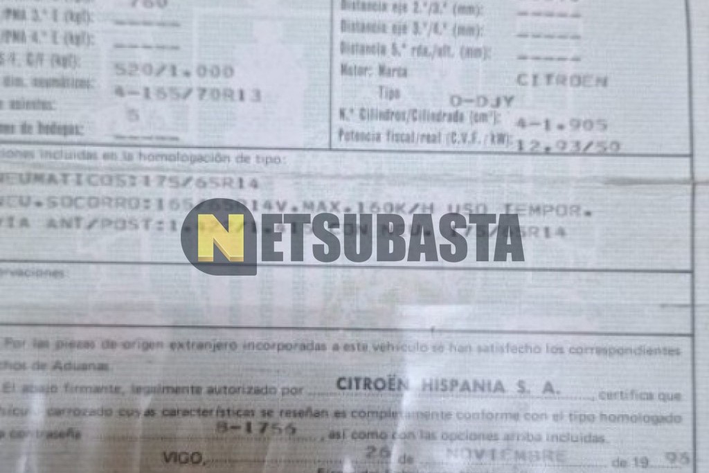 Citroën ZX 1.9D 1996