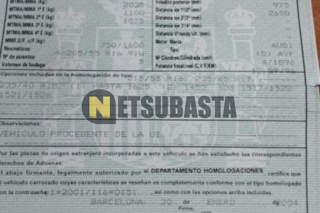 Audi A4 Avant 1.9 TDI multitronic 6 vel. 2004