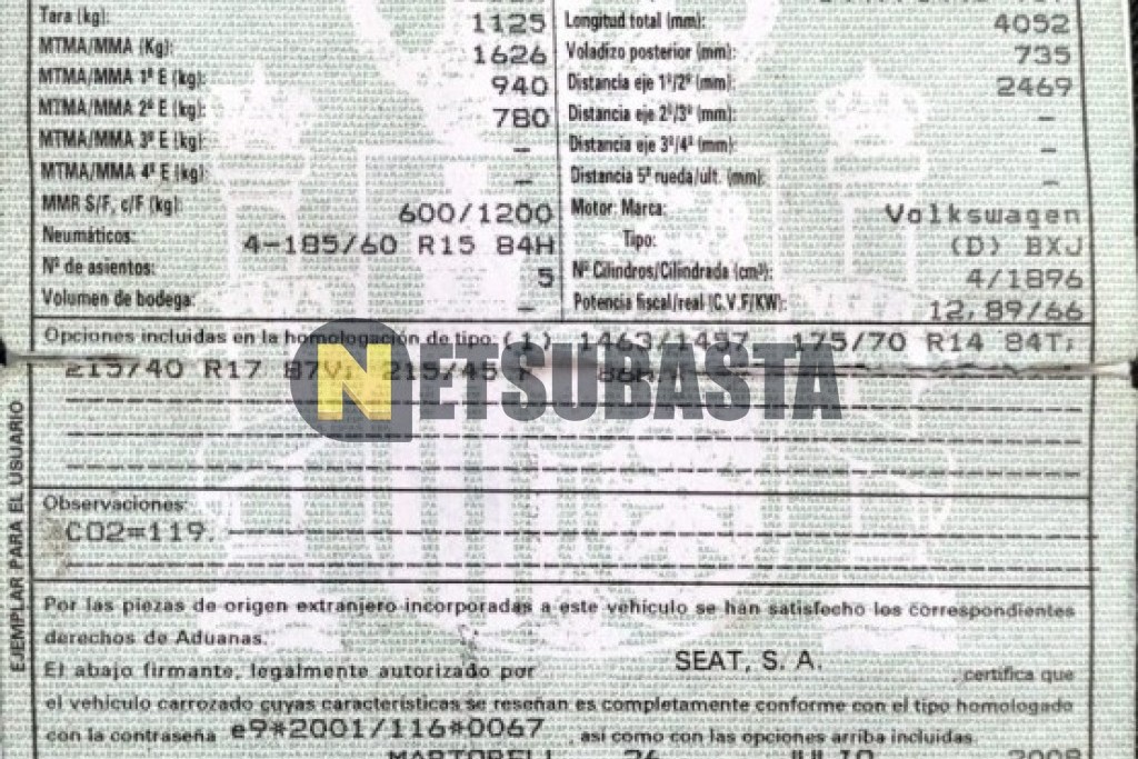 Seat Ibiza 1.9 TDI DPF 2008