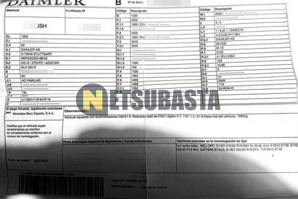 Mercedes-Benz GLA 200 d 2016