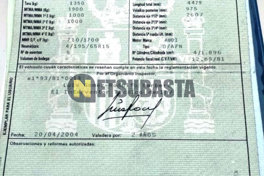 Audi A4 1.9 TDI quattro 1998