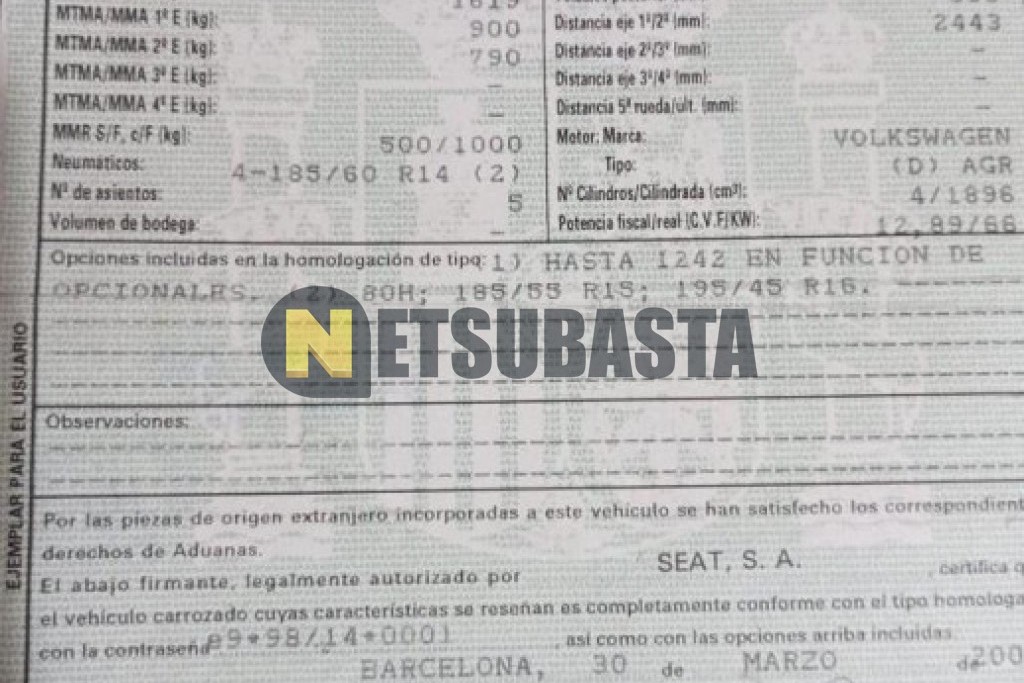 Seat Cordoba 1.9 TDI 2000