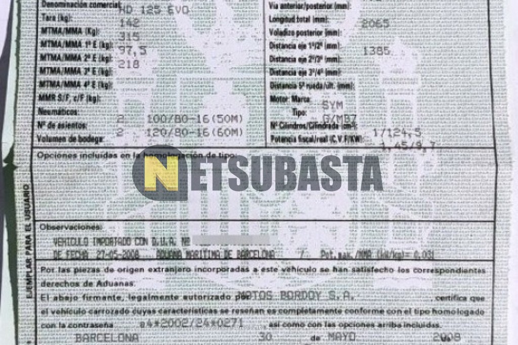 SYM SCOOPY SH125 2008