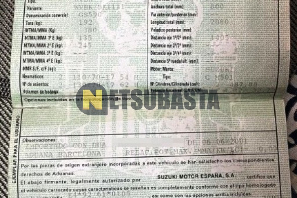 Suzuki GS 500 E 2001