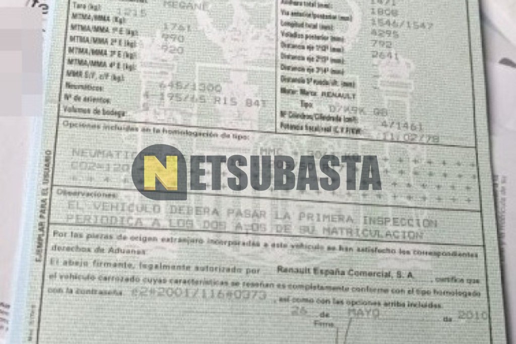 Renault Megane 1.5 dCi 2010