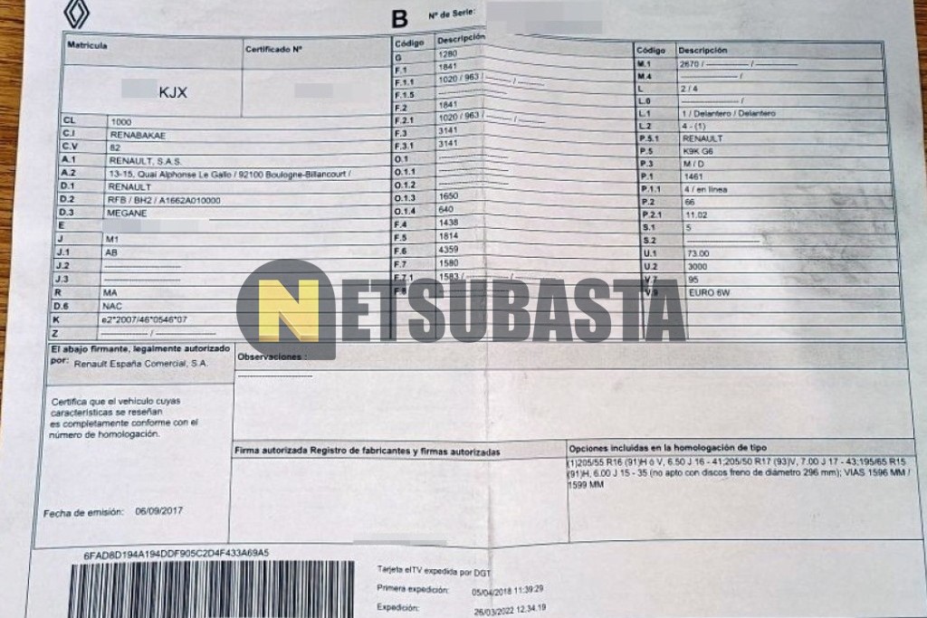 Renault Megane 1.5 dCi 2018