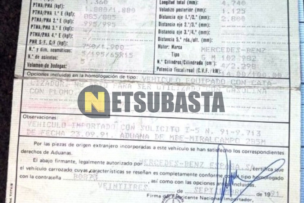 Mercedes-Benz 230 E 1991