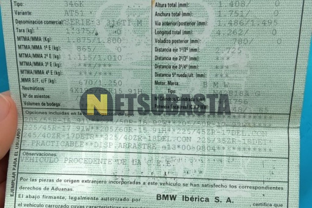 Bmw 316ti Compact 2001