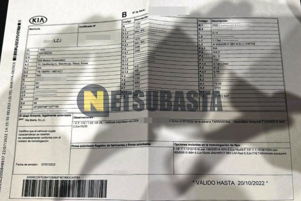 Kia Rio 1.2 DPi 2022