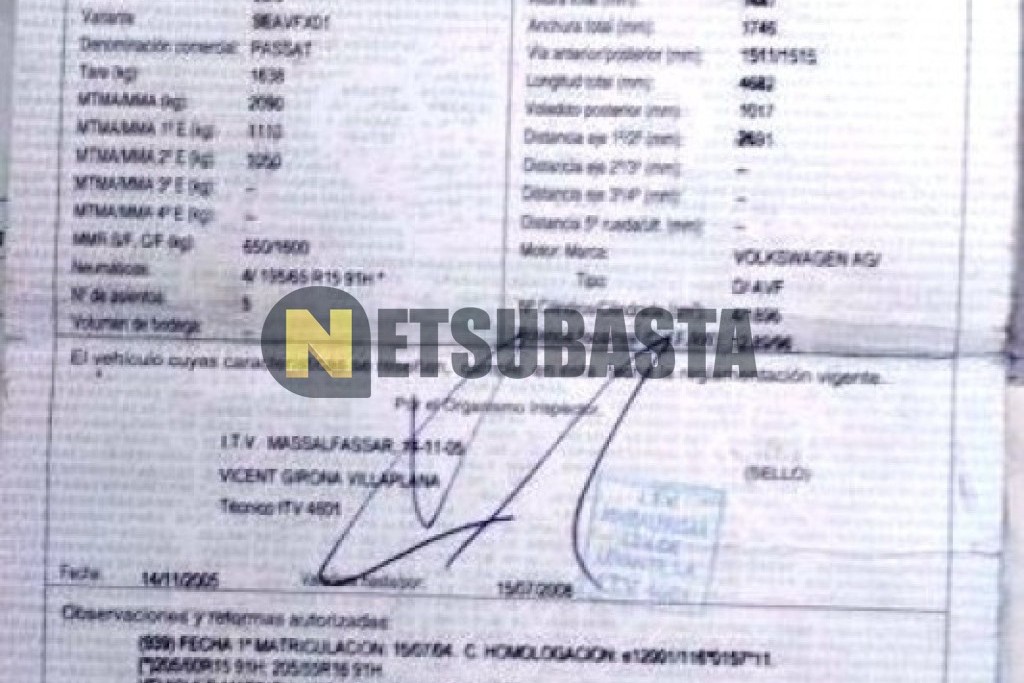 Volkswagen Passat Variant 1.9 TDI Tiptronic 2004