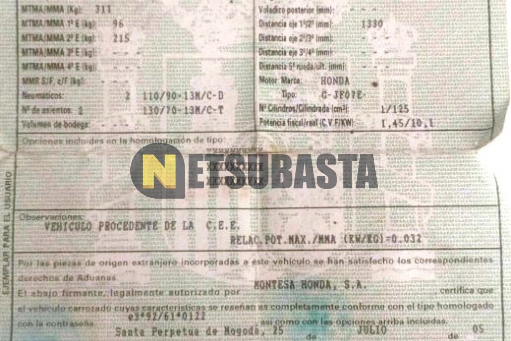 Honda Dylan 125 2005