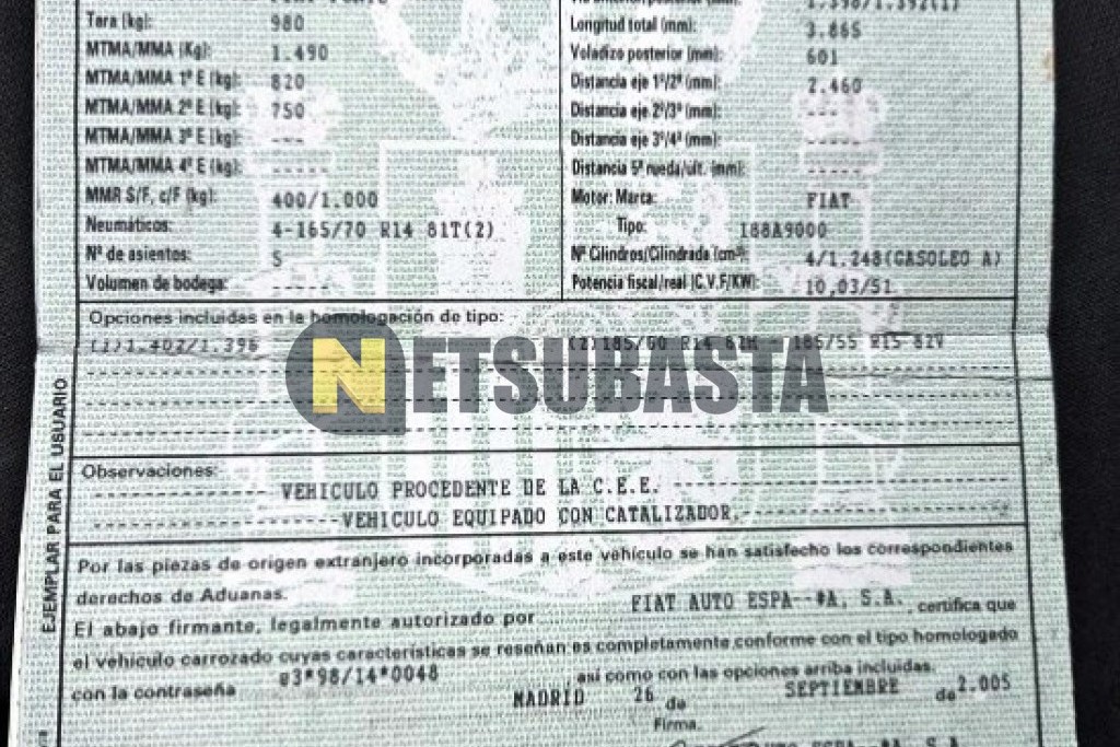 Fiat Punto 1.3 Multijet 2006