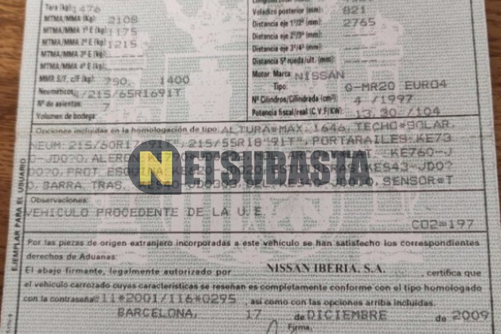 Nissan Qashqai+2 2.0 2010