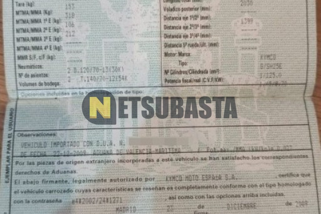 Kymco Yager GT 125 2009