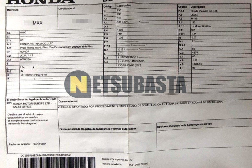 Honda PCX 125 2025