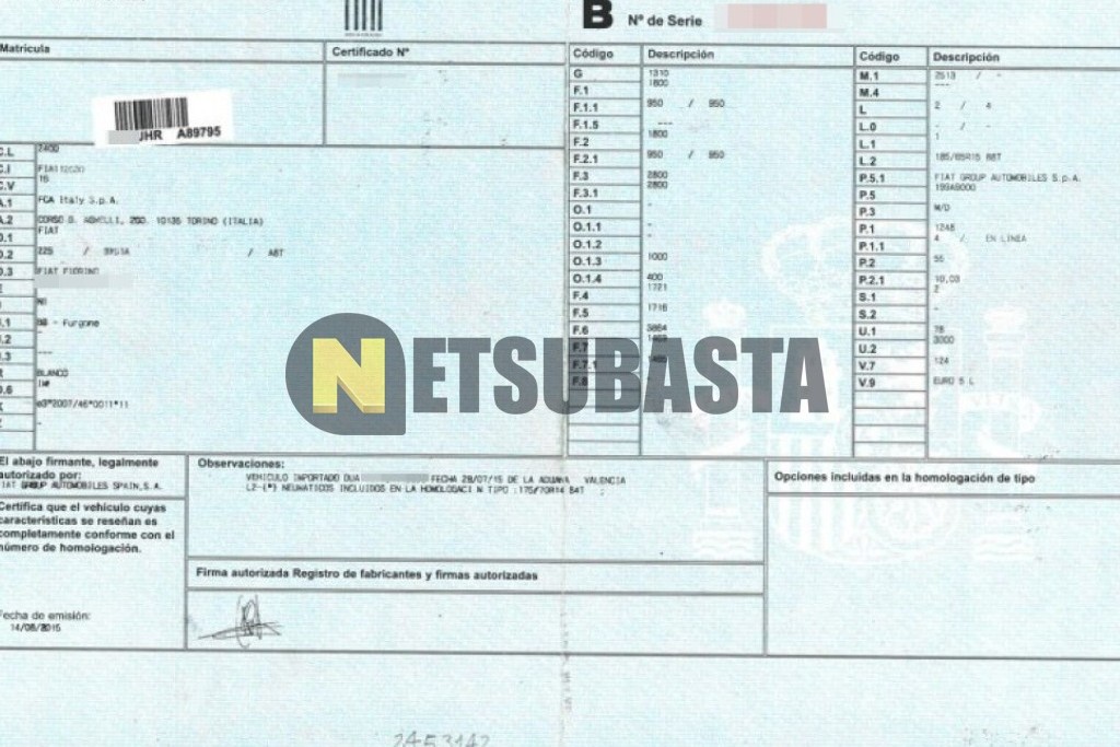 Fiat Fiorino 1.3 Multijet 2015