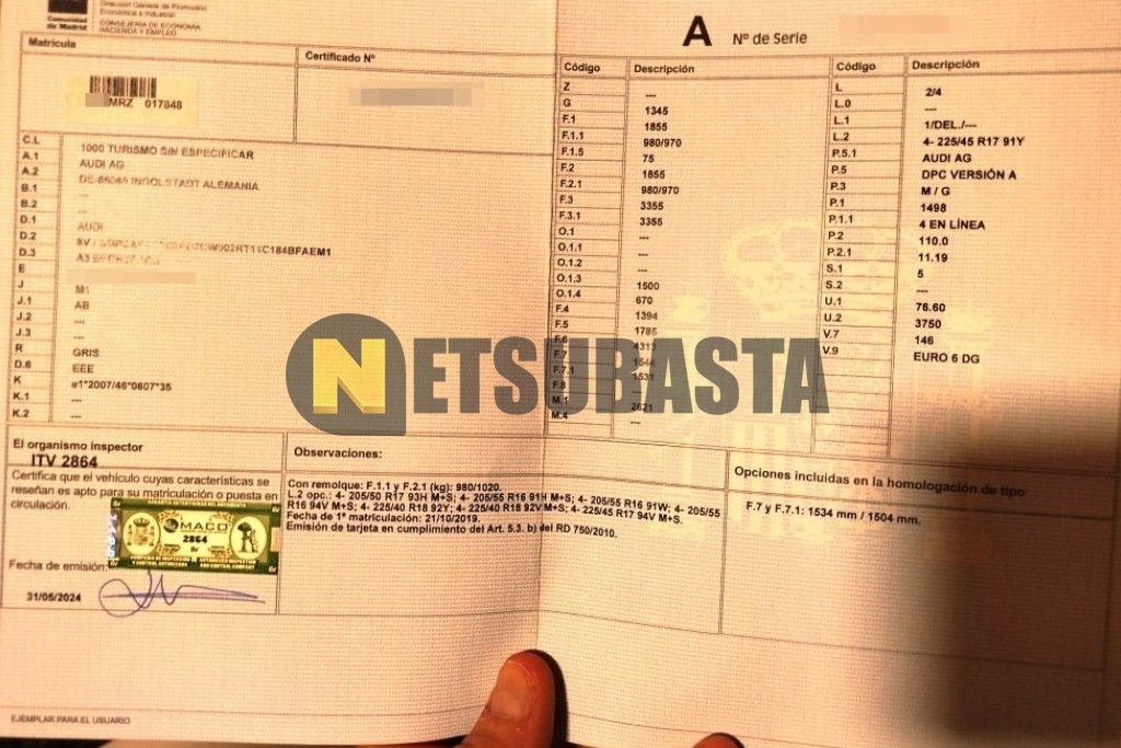 Audi A3 Sportback 35 TFSI S tronic 7 vel. 2019