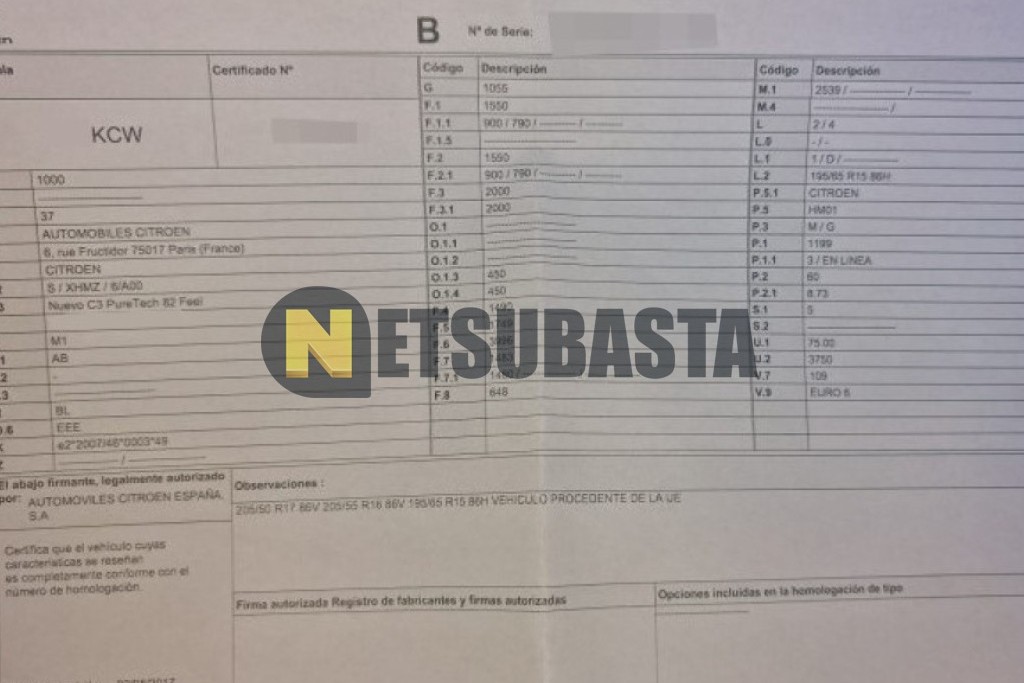 Citroën C3 1.2 PureTech 2017