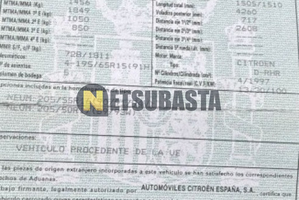 Citroën C4 2.0 HDi 2005