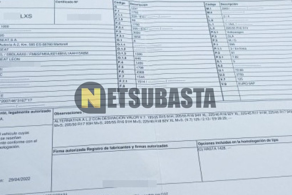 Seat Leon 1.0 TSI 2022