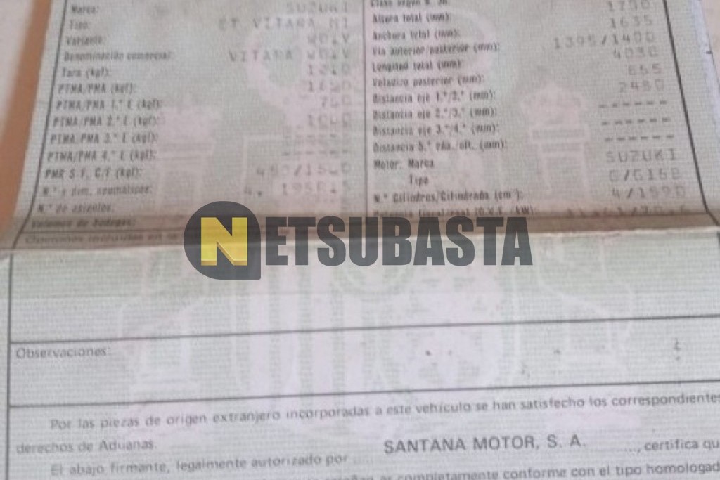 Suzuki Vitara 1.6 1994