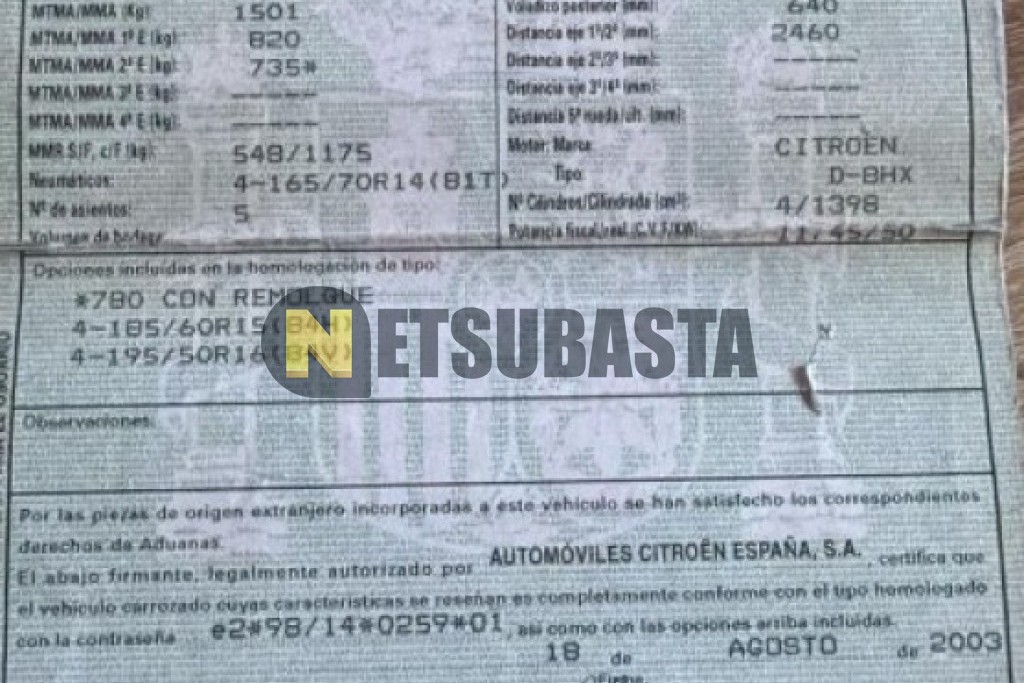 Citroën C3 1.4 HDi 2003