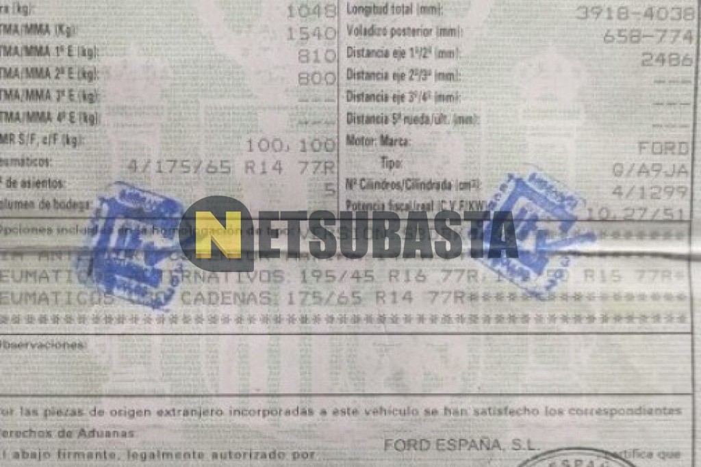 Ford Fiesta 1.3 2007