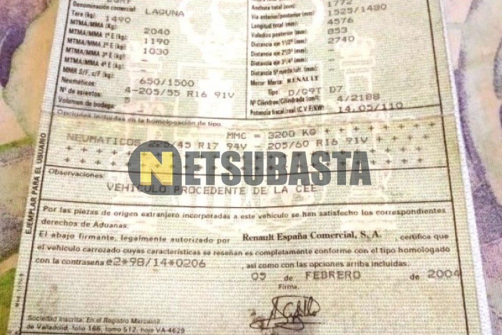 Renault Laguna 2.2 dCi 2004