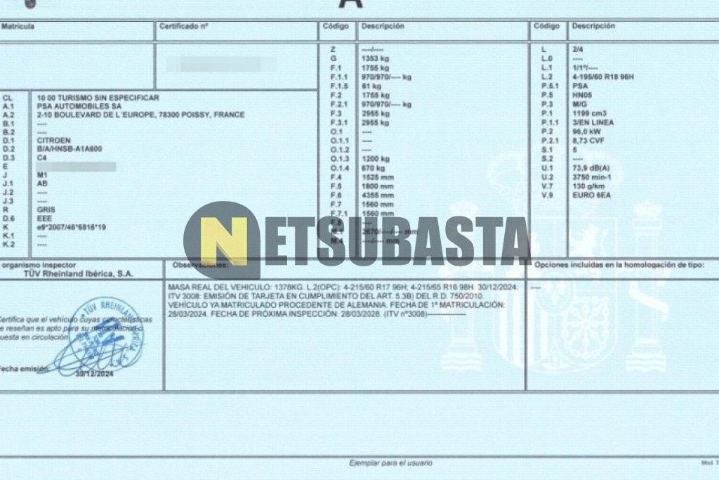 Citroën C4 1.2 PureTech EAT8 2024