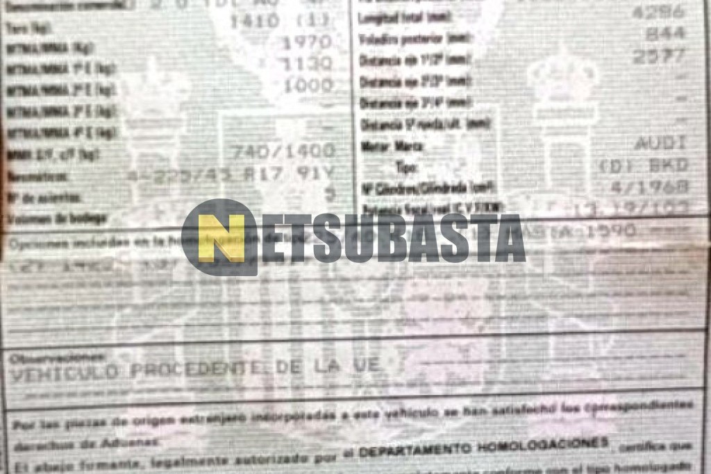 Audi A3 Sportback 2.0 TDI DSG 2005