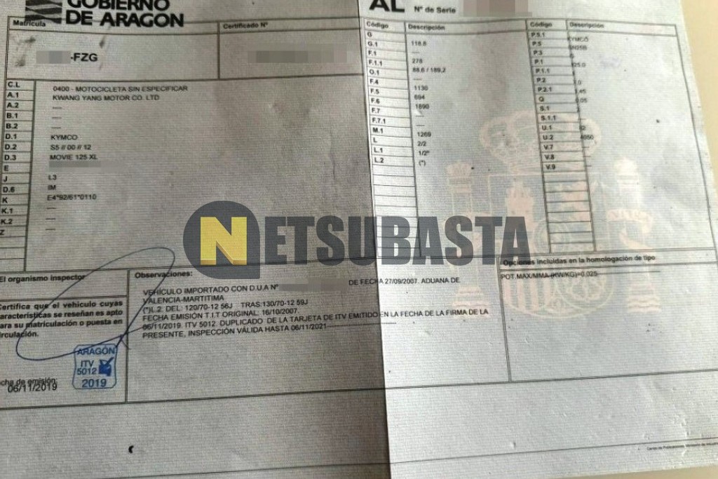 Kymco Movie 125 XL 2008