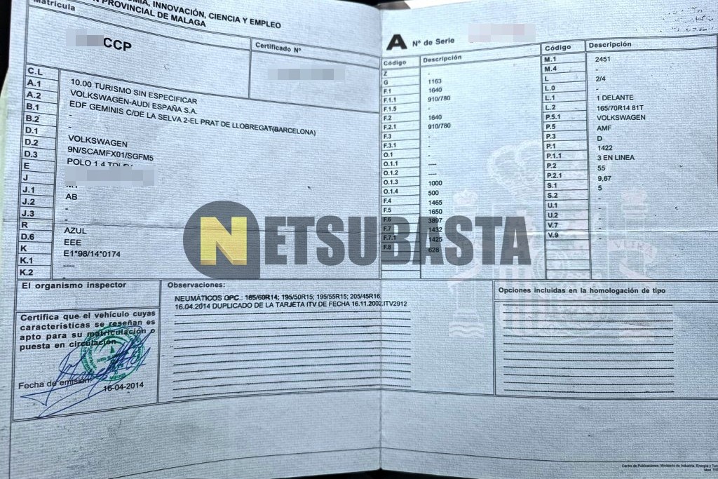 Volkswagen Polo 1.4 TDI 2002