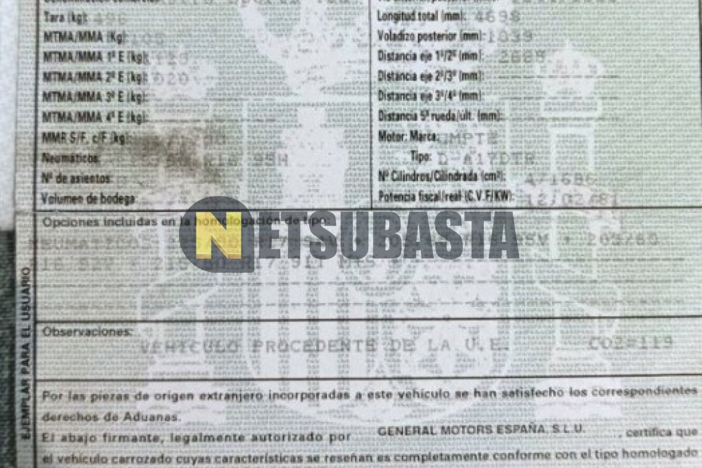 Opel Astra Tourer 1.7 CDTI 2011