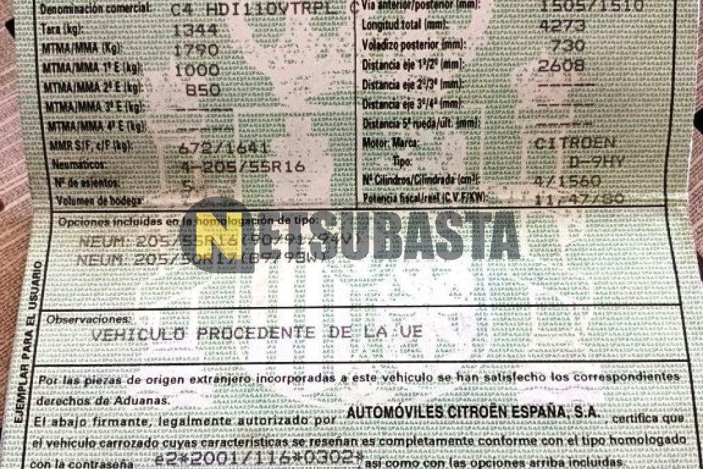 Citroën C4 1.6 HDi 2006