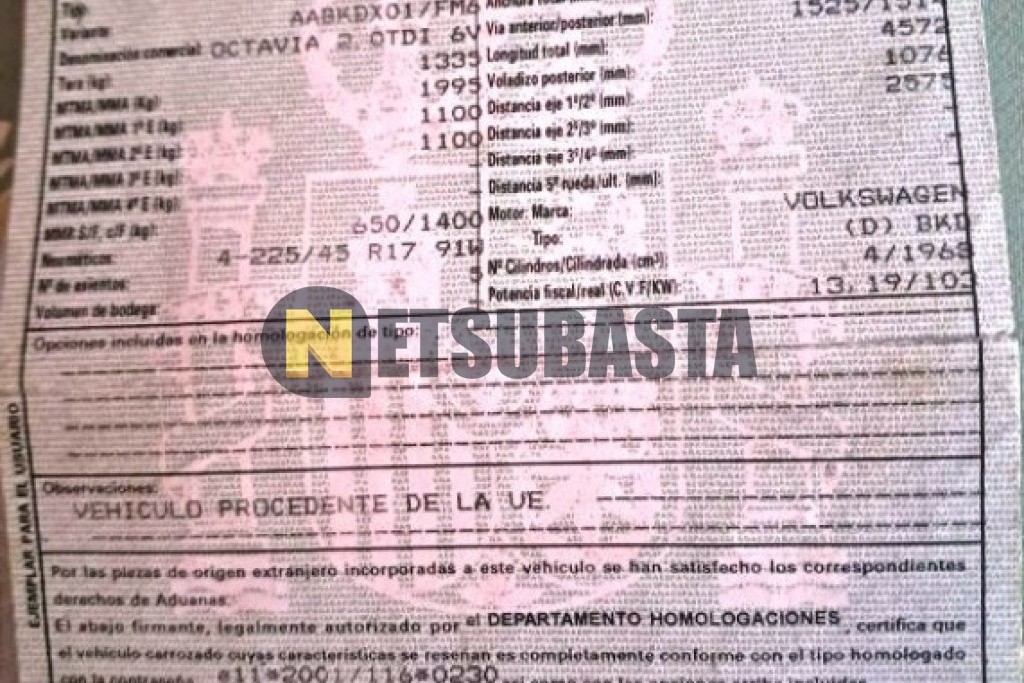 Skoda Octavia 2.0 TDI 2007