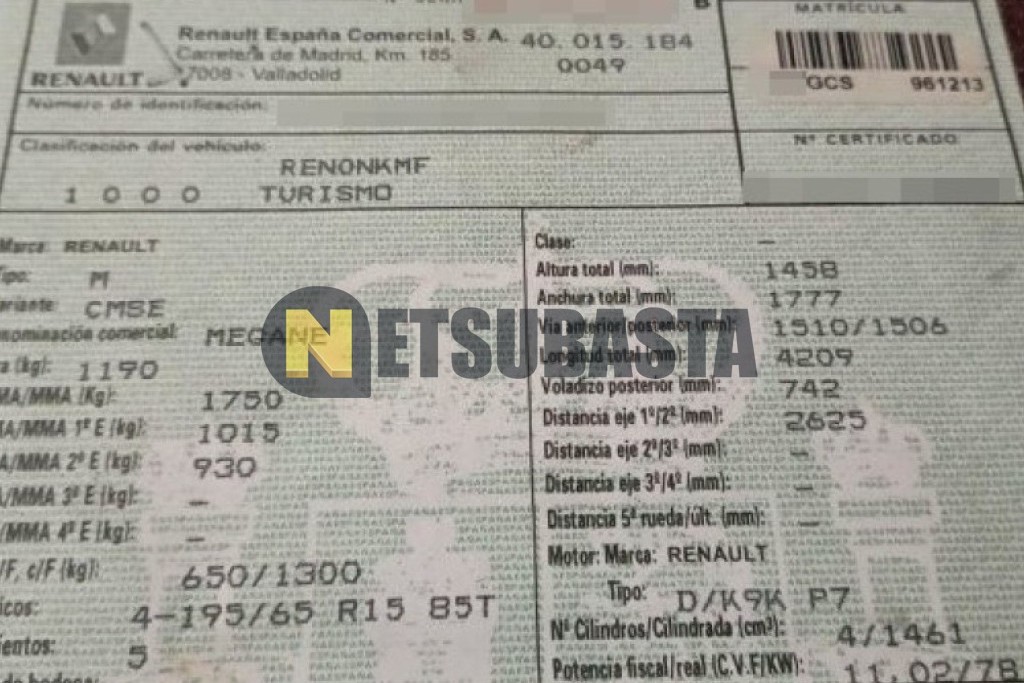 Renault Mégane 1.5 dCi 2008