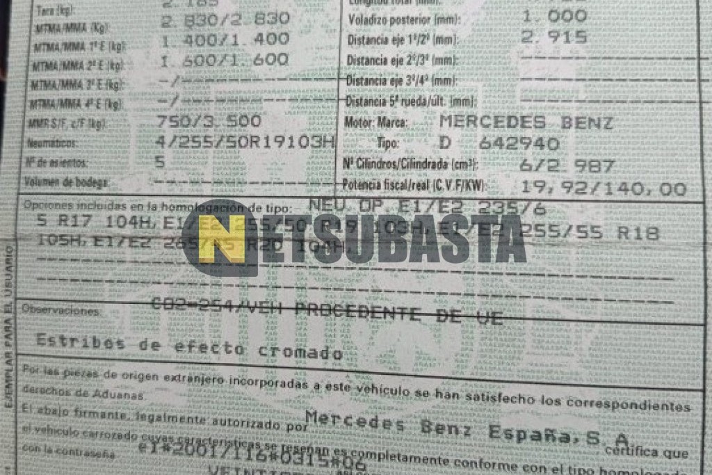 Mercedes-Benz ML 280 CDI 2008