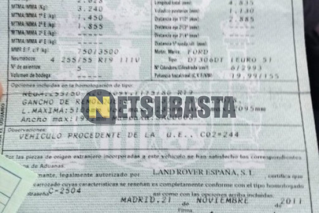 Land-Rover Discovery 4 3.0 TDV6 2011