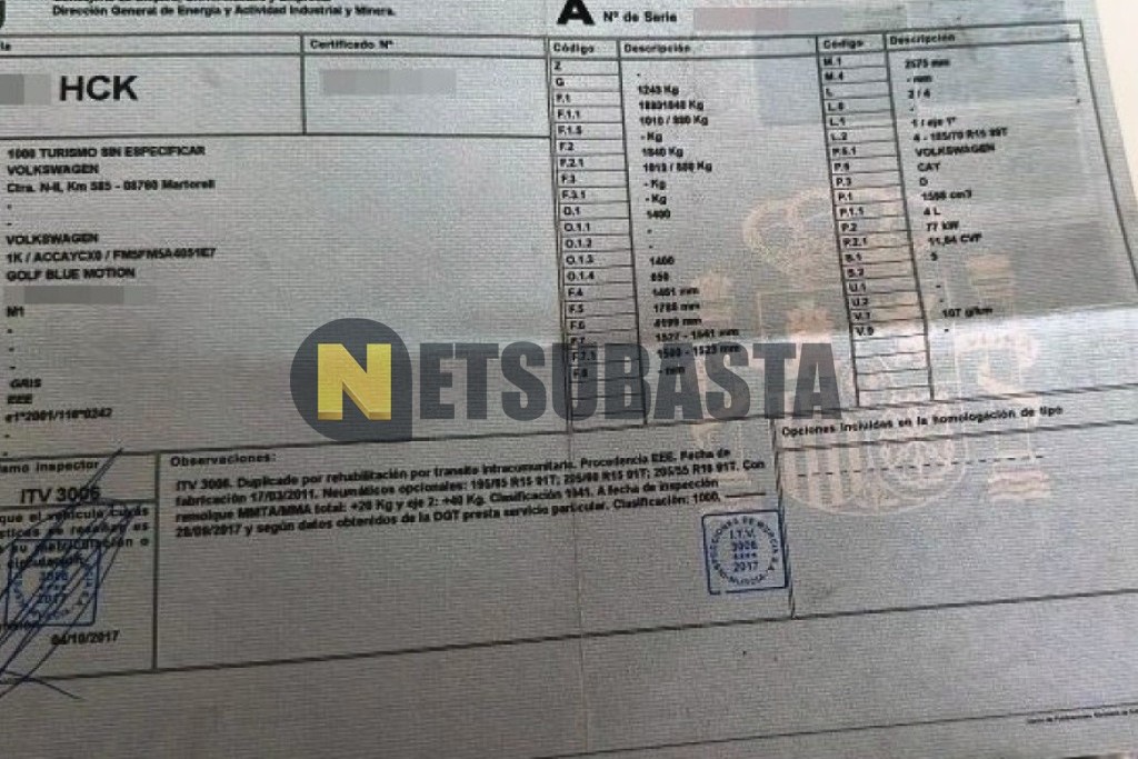 Volkswagen Golf 1.6 TDI 2011