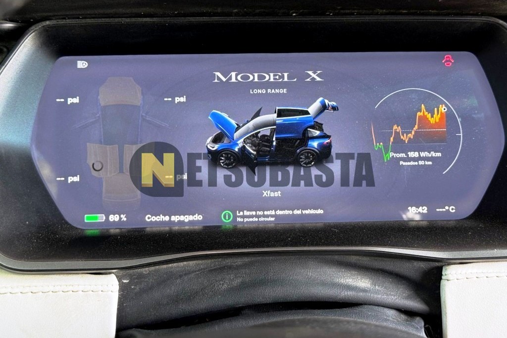 Tesla Model X Gran autonomía plus 2020