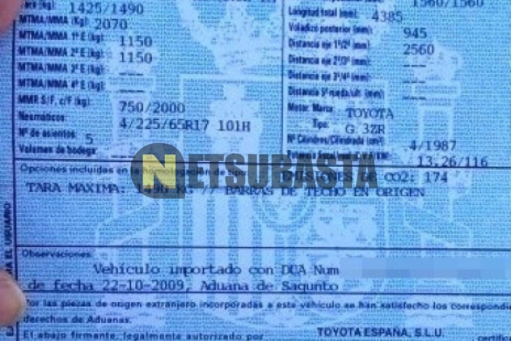 Toyota RAV4 2.0 VVT-i Valvematic 4x2 2010