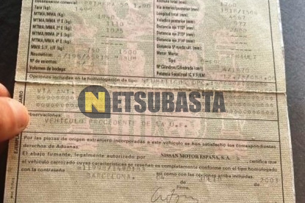 Nissan Primera 1.9dCi 2003