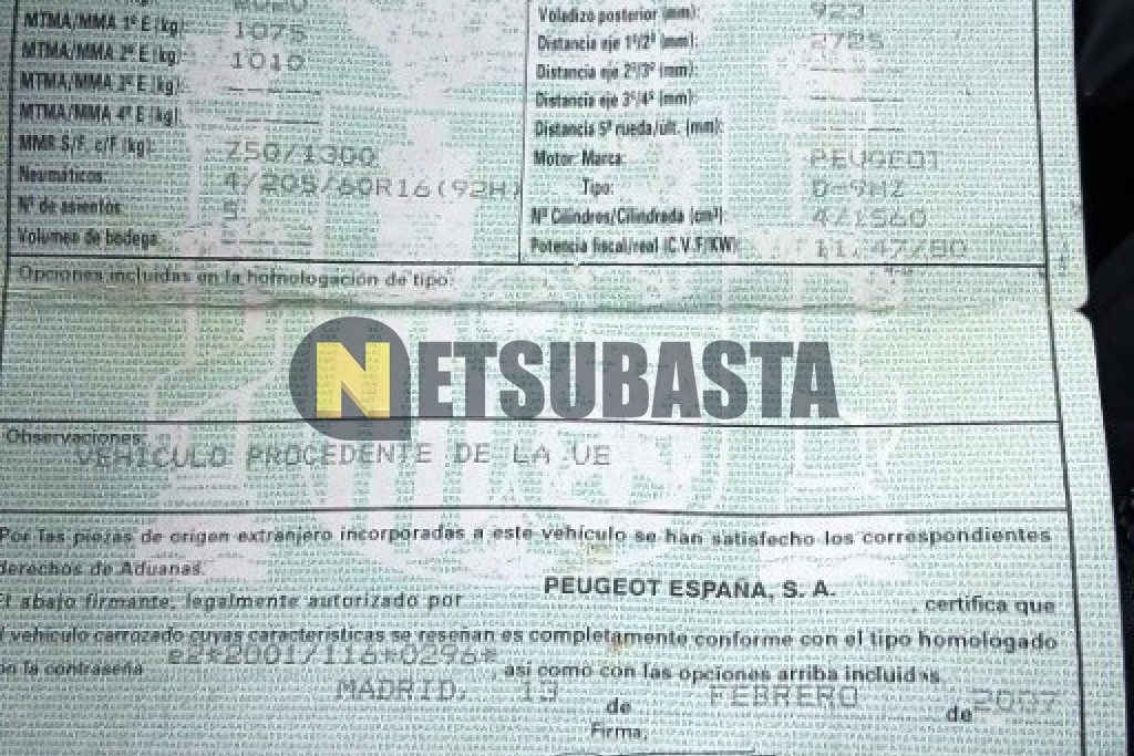 Peugeot 407 1.6 HDi 2007