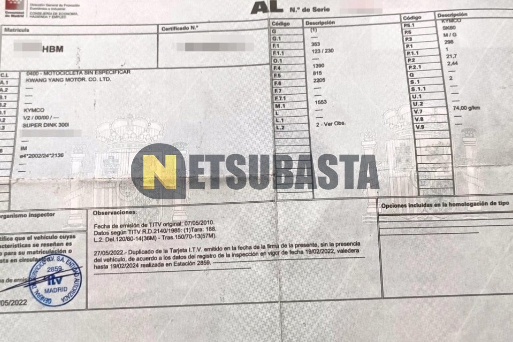 Kymco Super Dink 300i 2011