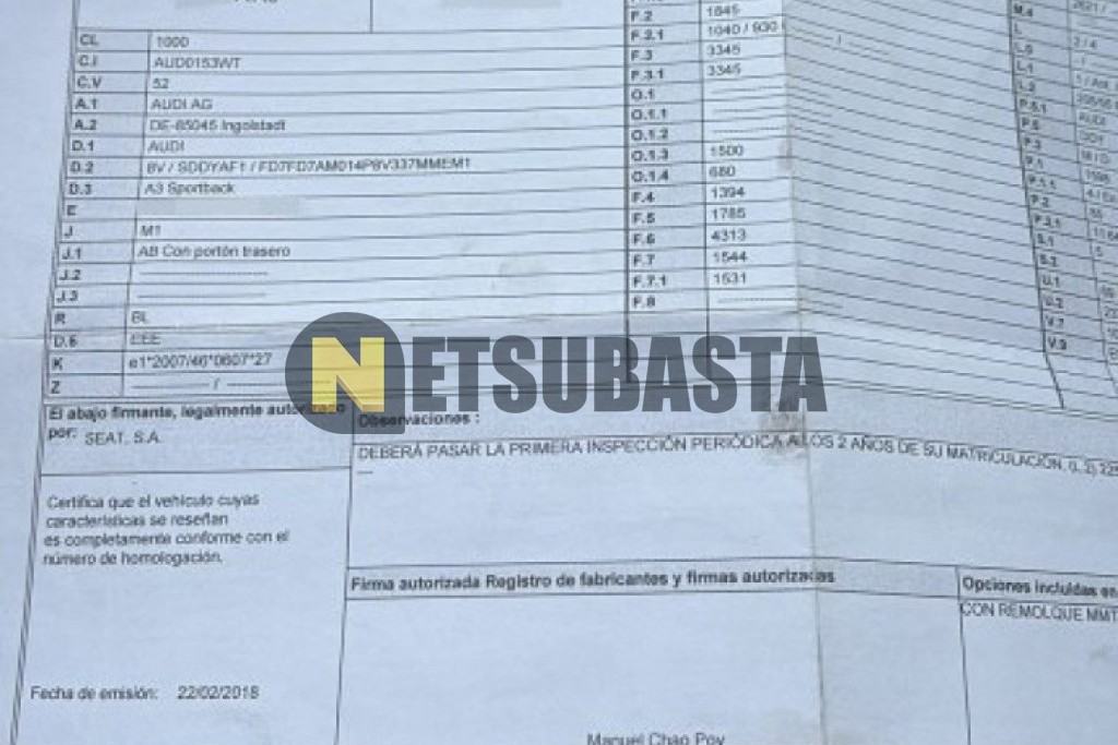 Audi A3 Sportback 1.6 TDI S tronic 7 vel. 2018