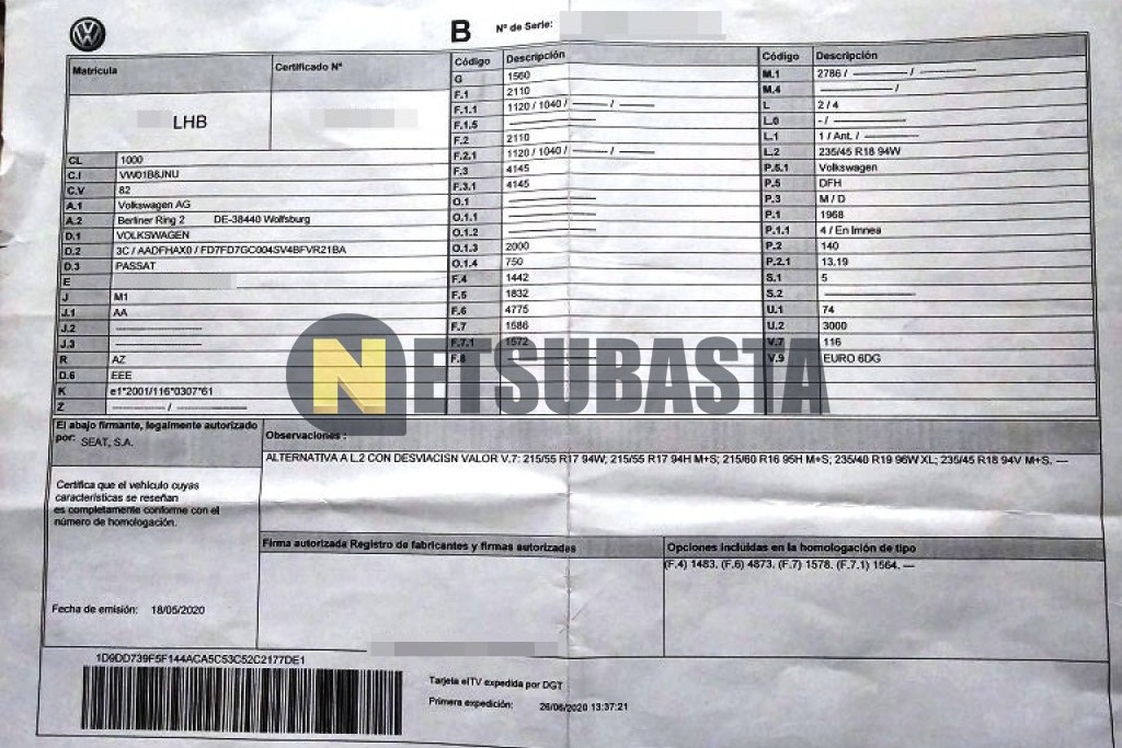 Volkswagen Passat 2.0 TDI DSG 7 vel. 2020