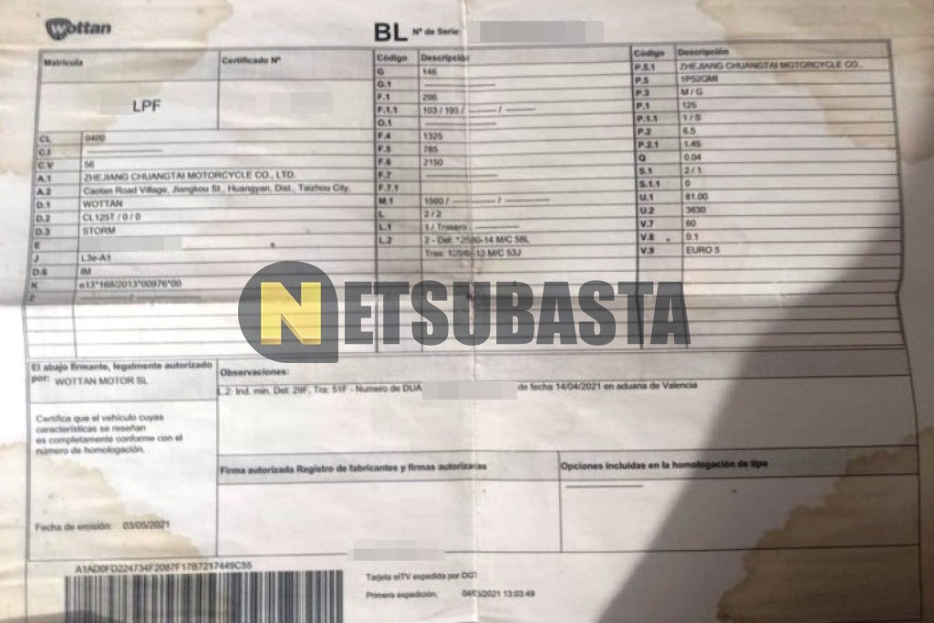 Wottan Storm 125 2021